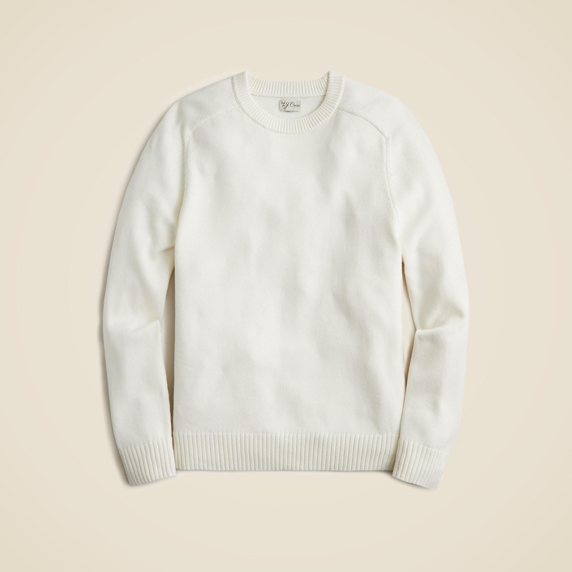 Heritage cotton crewneck sweater Product Image