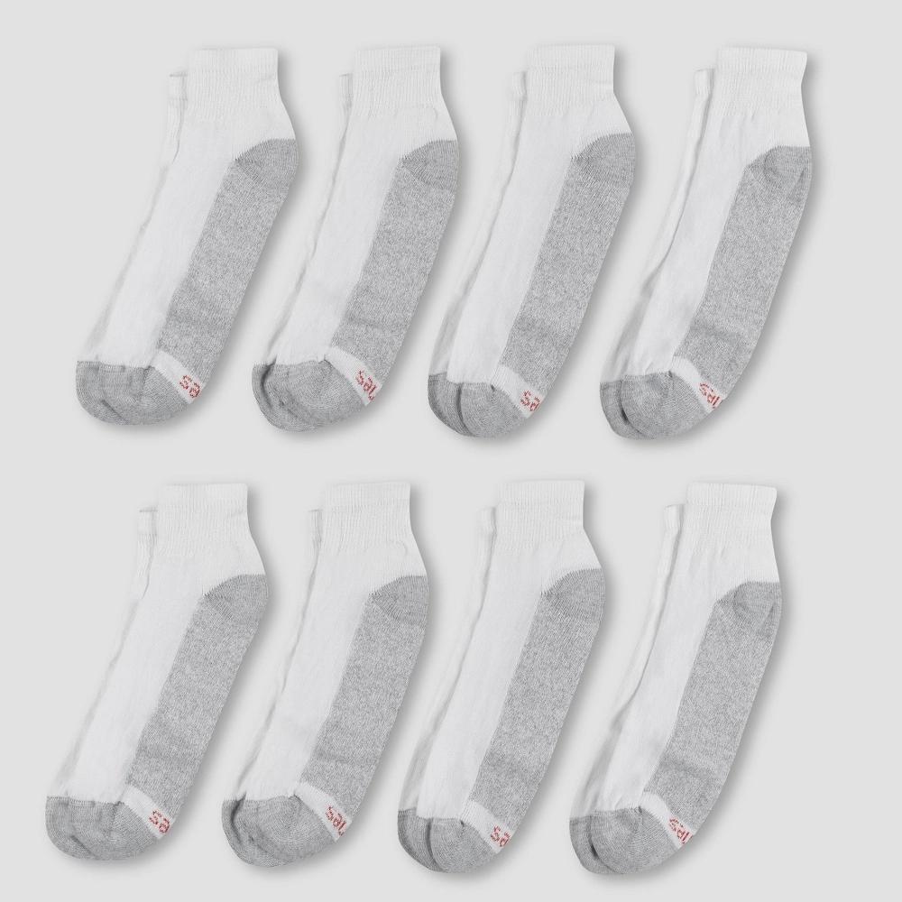 Hanes Mens Ankle Socks with FreshIQ 8pk 6-12 Product Image