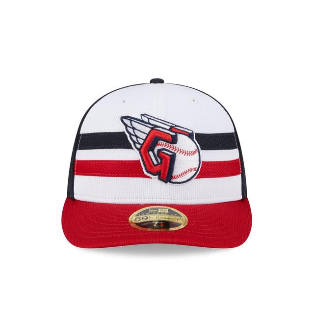 Cleveland Guardians 2024 Batting Practice Low Profile 59FIFTY Fitted Hat Male Product Image