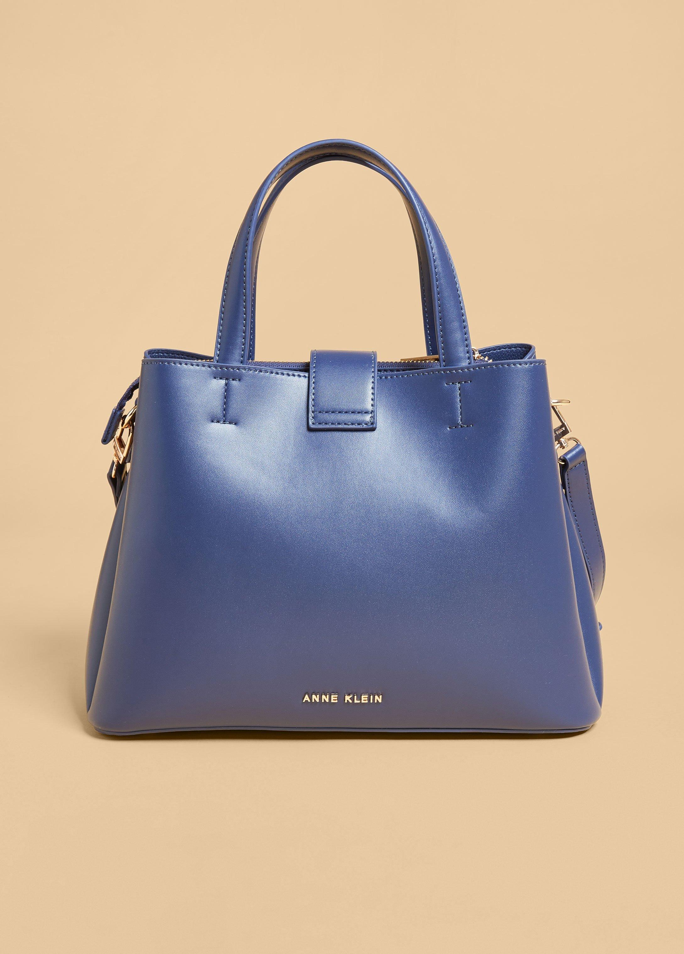 Anne Klein Faux Leather Satchel Product Image