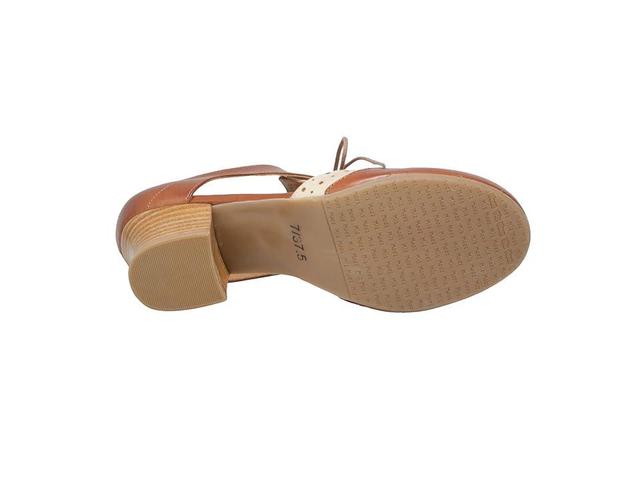 Miz Mooz Fleur (Brandy/Cream) Women's Sandals Product Image