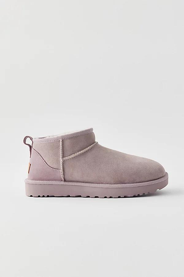 UGG Womens Classic Ultra Mini Sheepskin Classic Boots Product Image