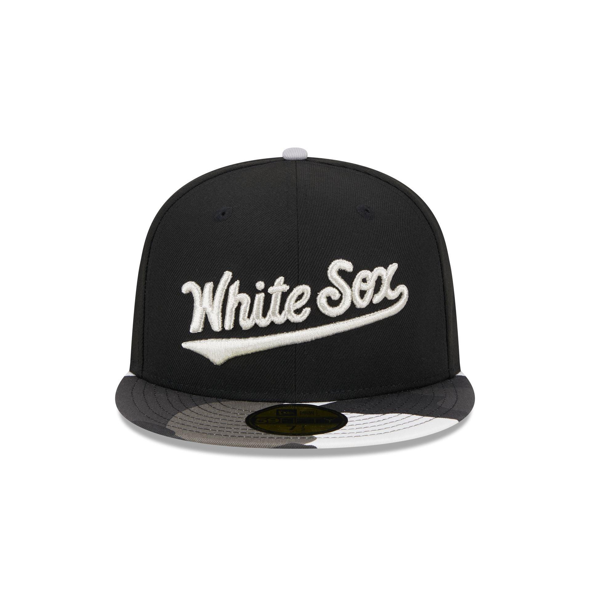 Chicago White Sox Metallic Camo 59FIFTY Fitted Hat Male Product Image