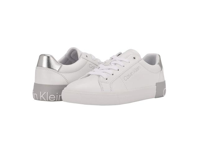 Calvin Klein Cathee Silver) Women's Shoes Product Image