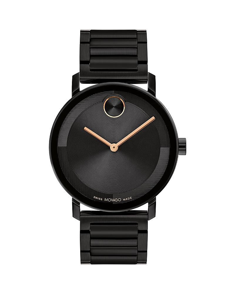 Movado Bold Evolution 2.0 Leather Strap Watch, 40mm Product Image