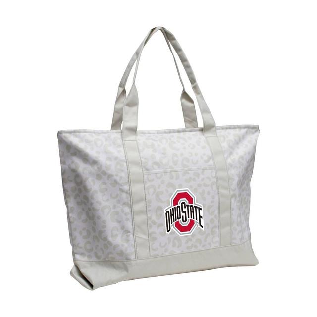 NCAA Ohio State Buckeyes Leopard Pattern Tote Product Image