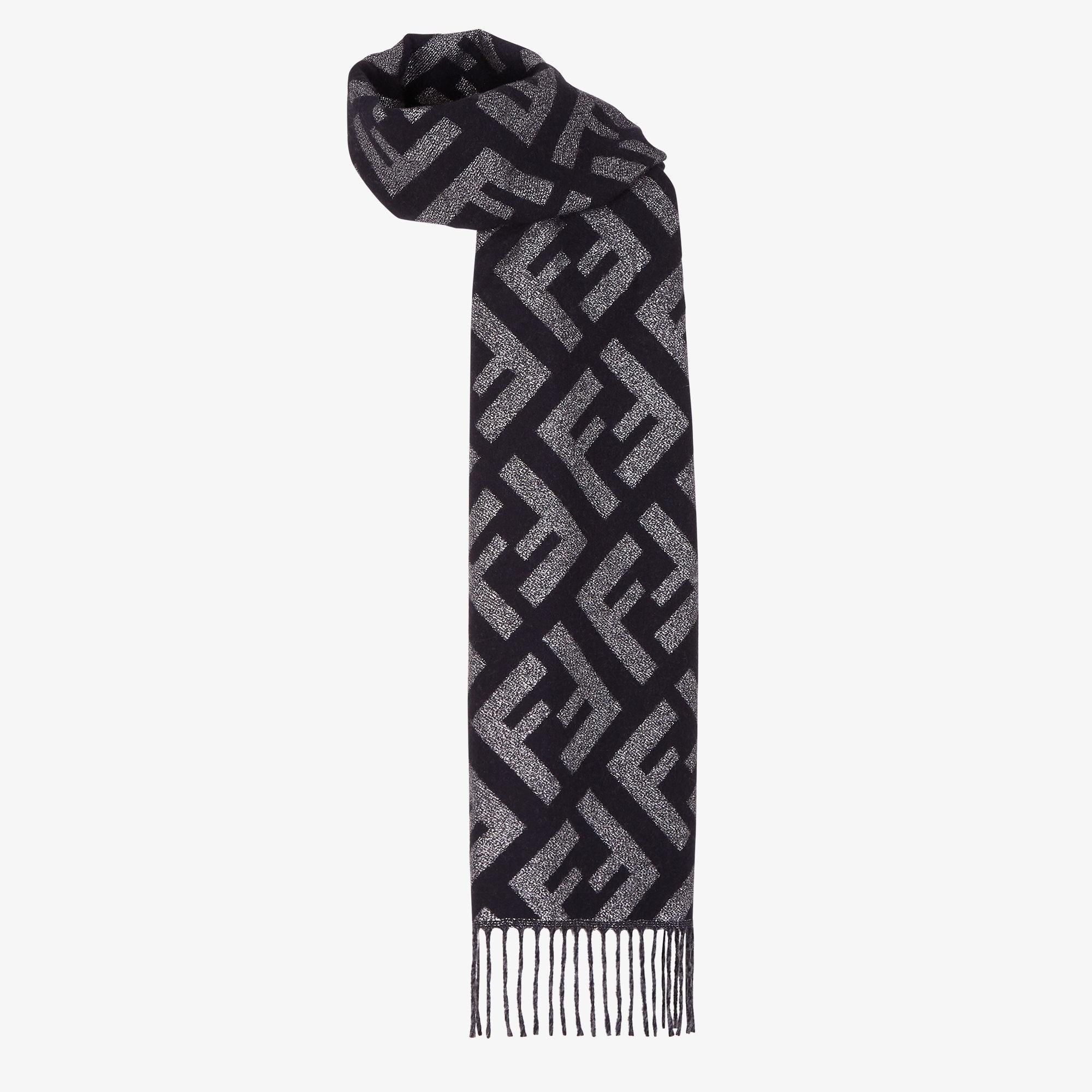 FF ScarfBlack cashmere scarf Product Image