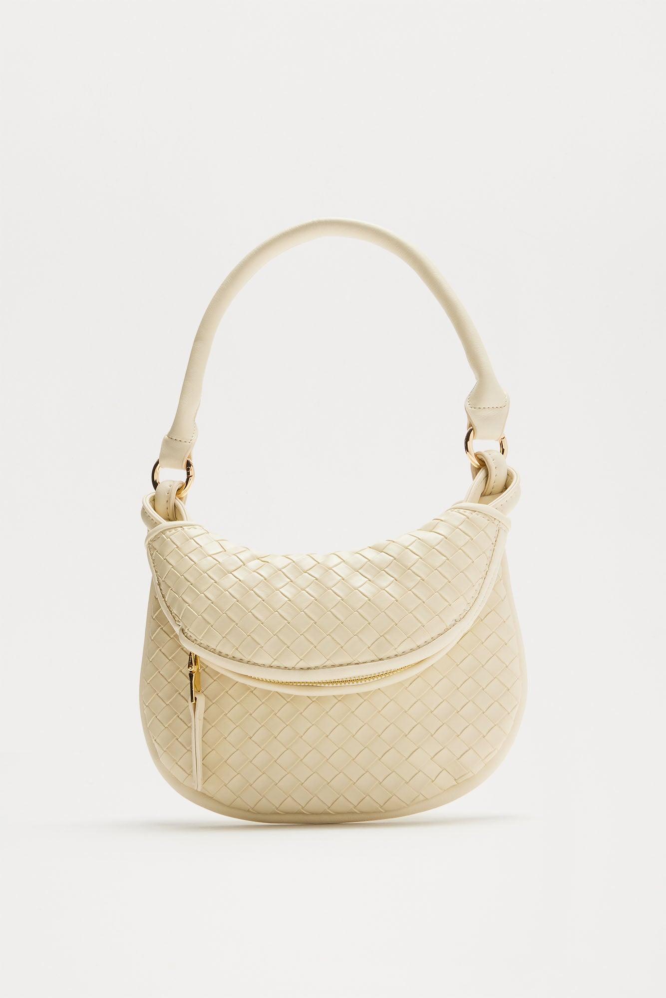 Half Moon Handbag - Ivory Product Image