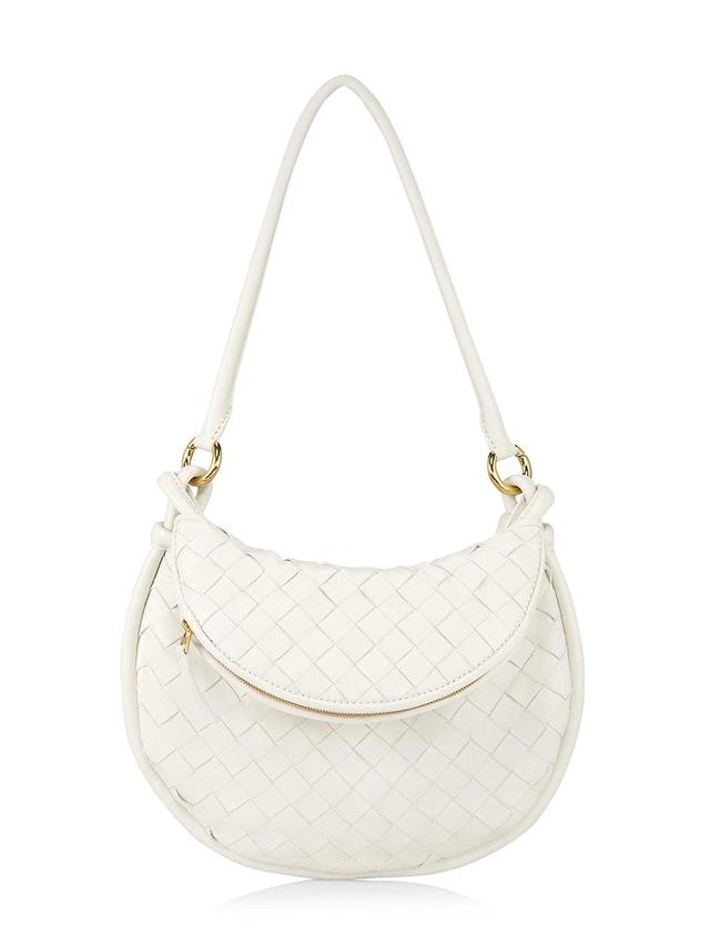 Bottega Veneta Small Gemelli Intrecciato Leather Shoulder Bag Product Image