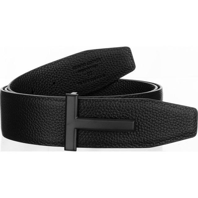 Logo Plaque Buckle Belt In Black Product Image