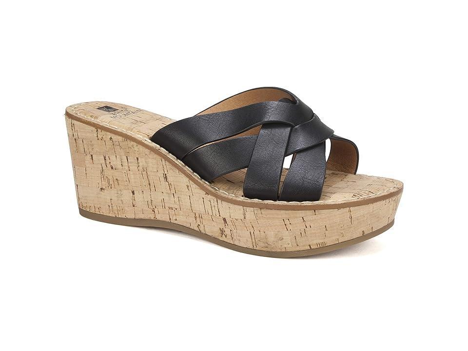 White Mountain Womens Samwell Wedge Sandals Product Image