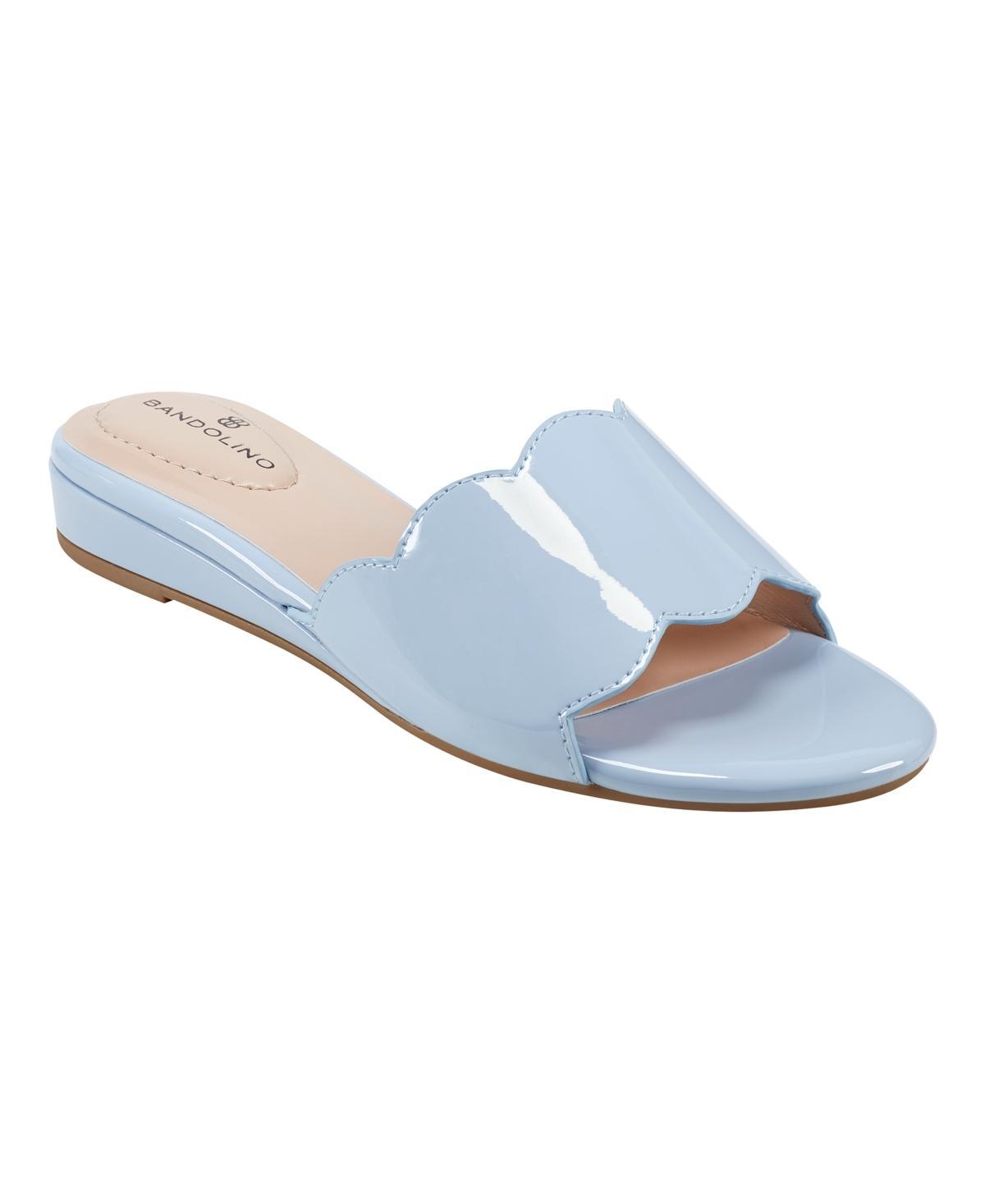 Bandolino Womens Kayla Open Toe Slip-On Demi Wedge Sandals Product Image