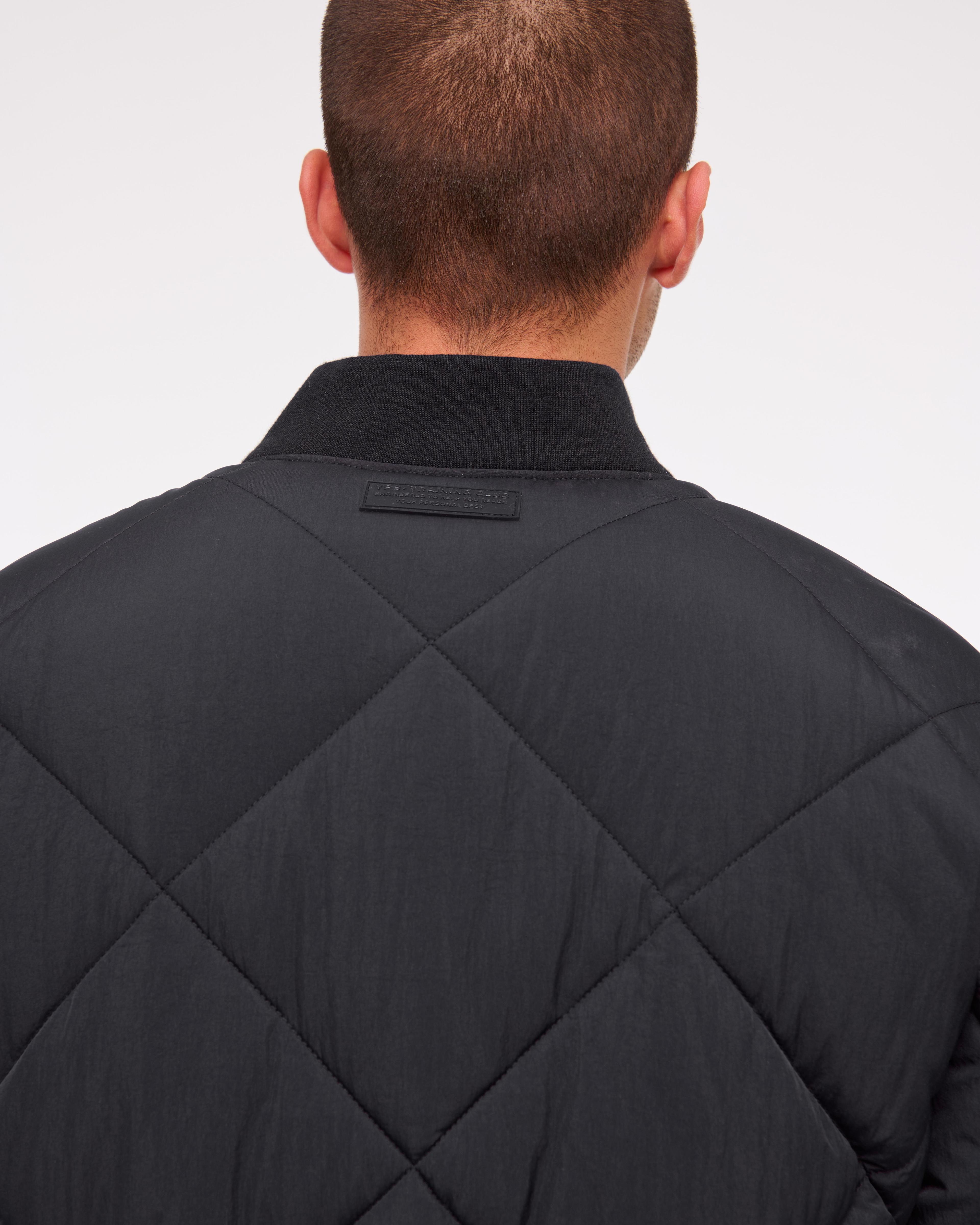 YPB Quilted Bomber Jacket Product Image