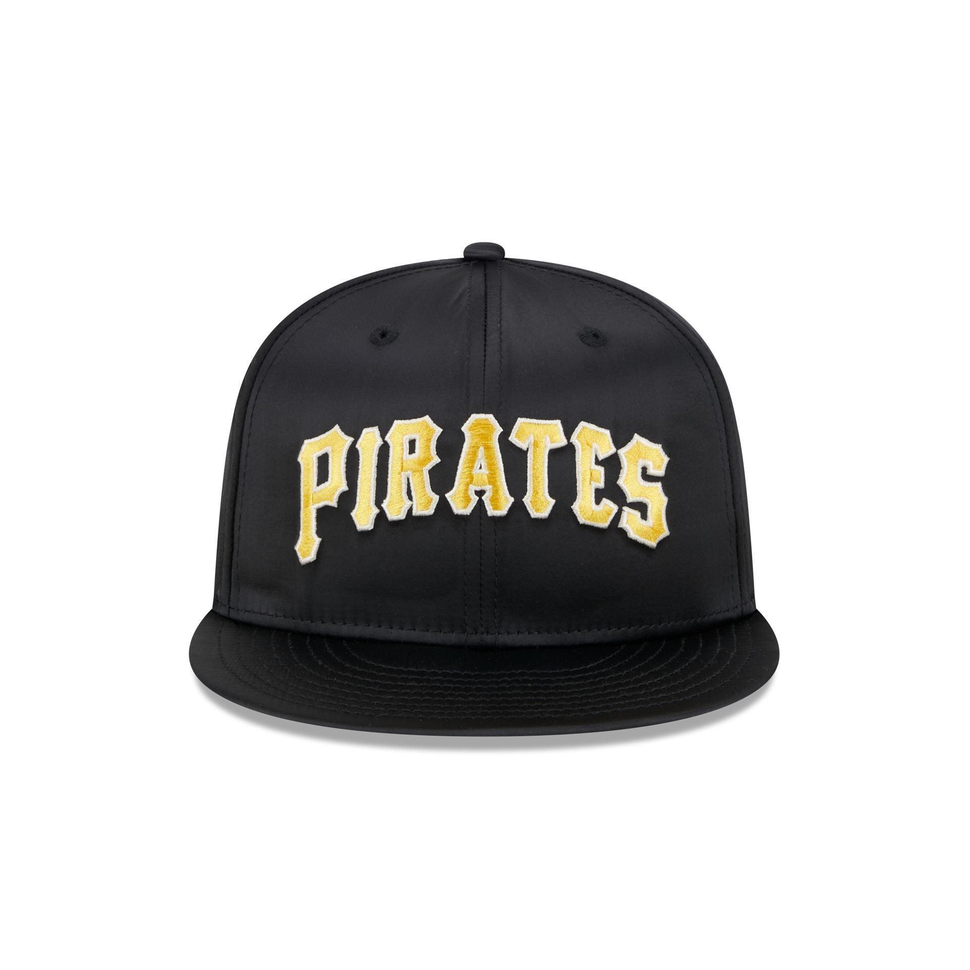 Pittsburgh Pirates Satin Script 9FIFTY Snapback Hat Male Product Image