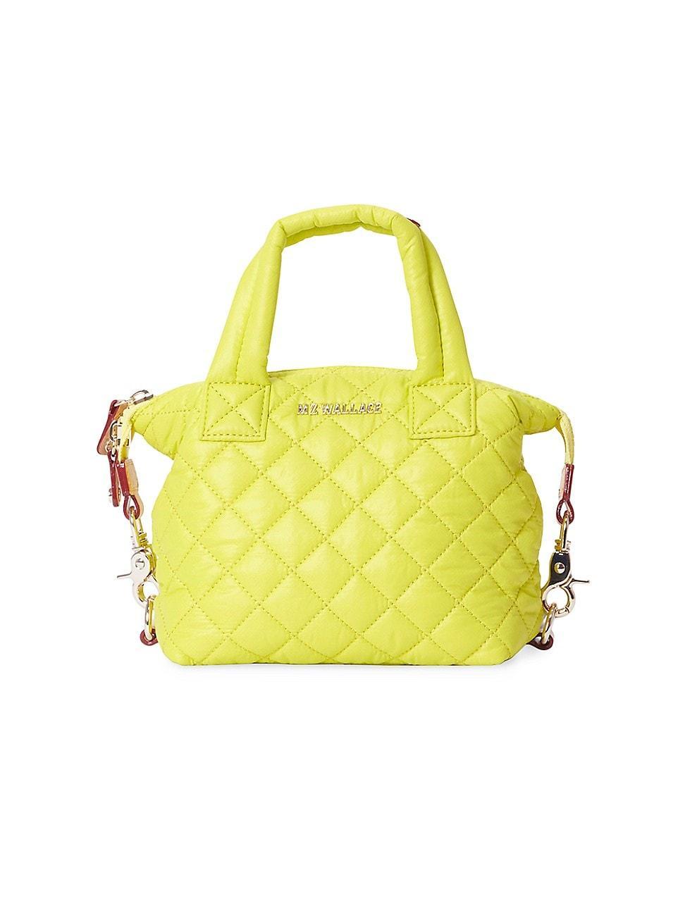 Womens Micro Sutton Quilted Shoulder Bag Product Image