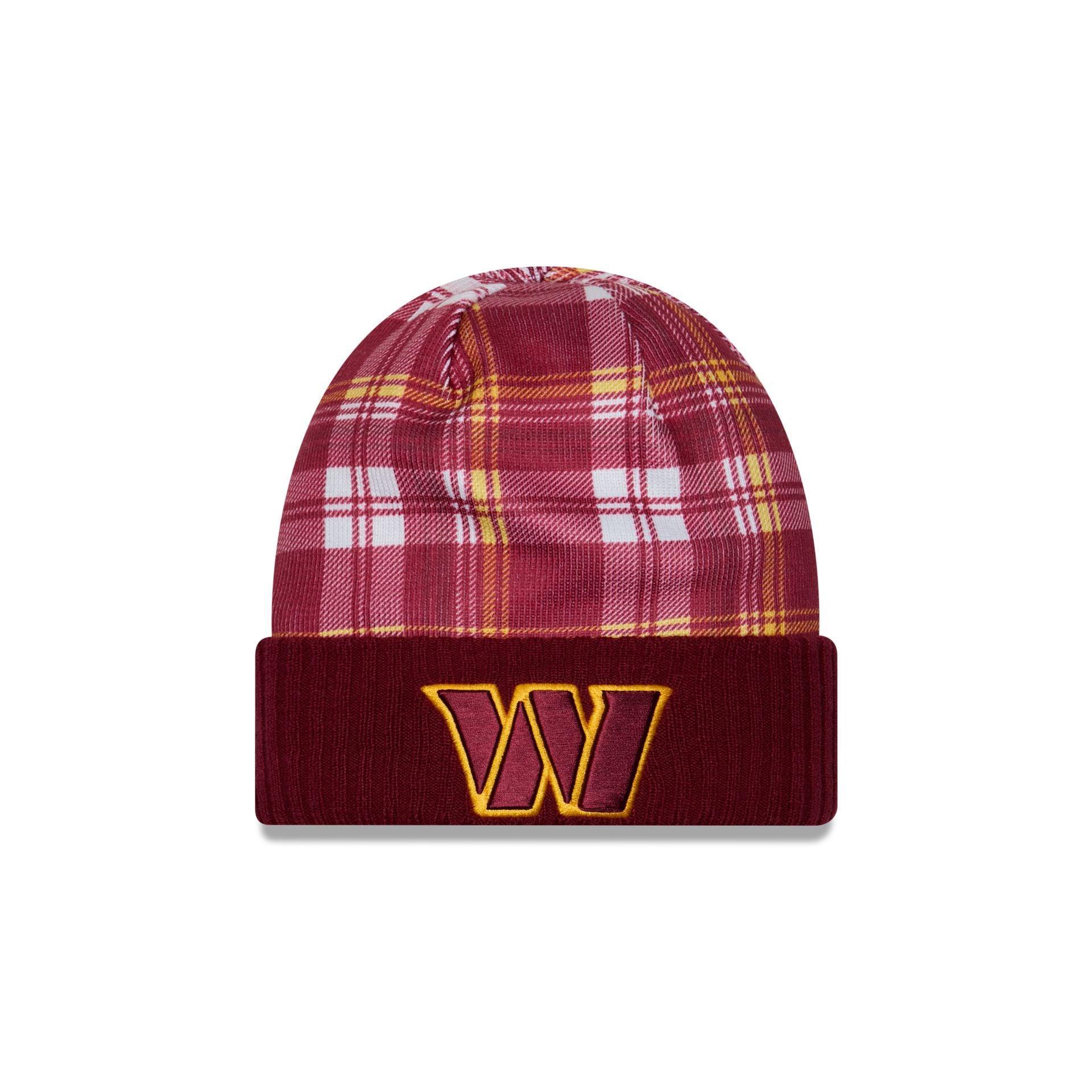 Washington Commanders 2024 Cold Weather Statement Knit Beanie Male Product Image