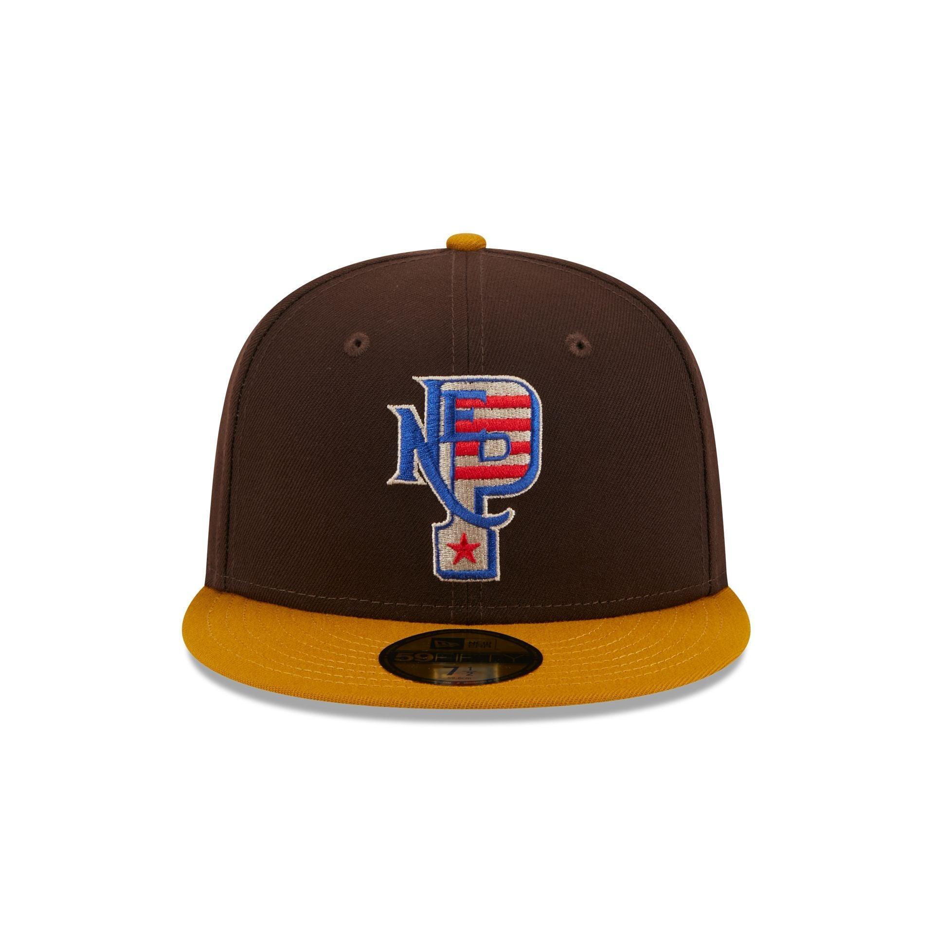 New England Patriots Burnt Wood 59FIFTY Fitted Hat Male Product Image