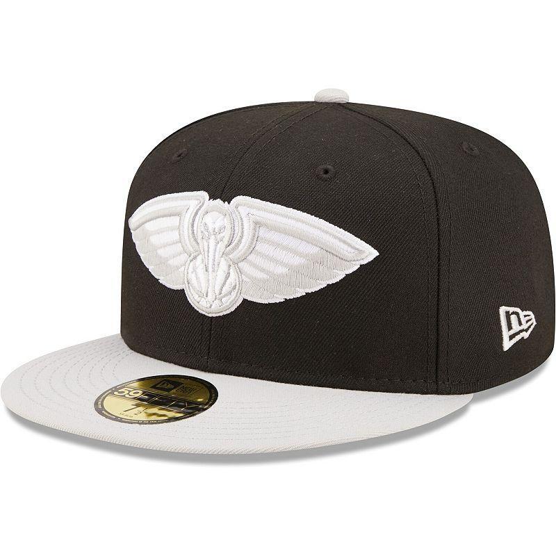 Mens New Era /Gray New Orleans Pelicans Two-Tone Color Pack 59FIFTY Fitted Hat Product Image