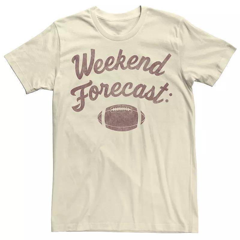 Mens Weekend Forecast Football Stamp Tee Product Image