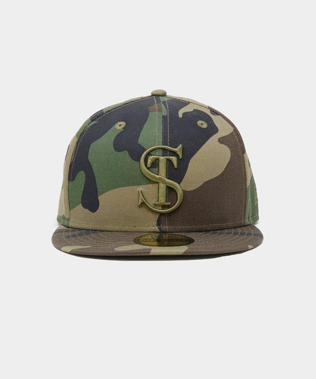 Todd Snyder x New Era Logo Cap in Woodland Camo Product Image