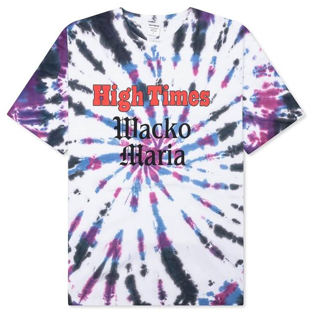 High Times Tie Dye Crewneck T-Shirt Type-2 - Multi Male Product Image