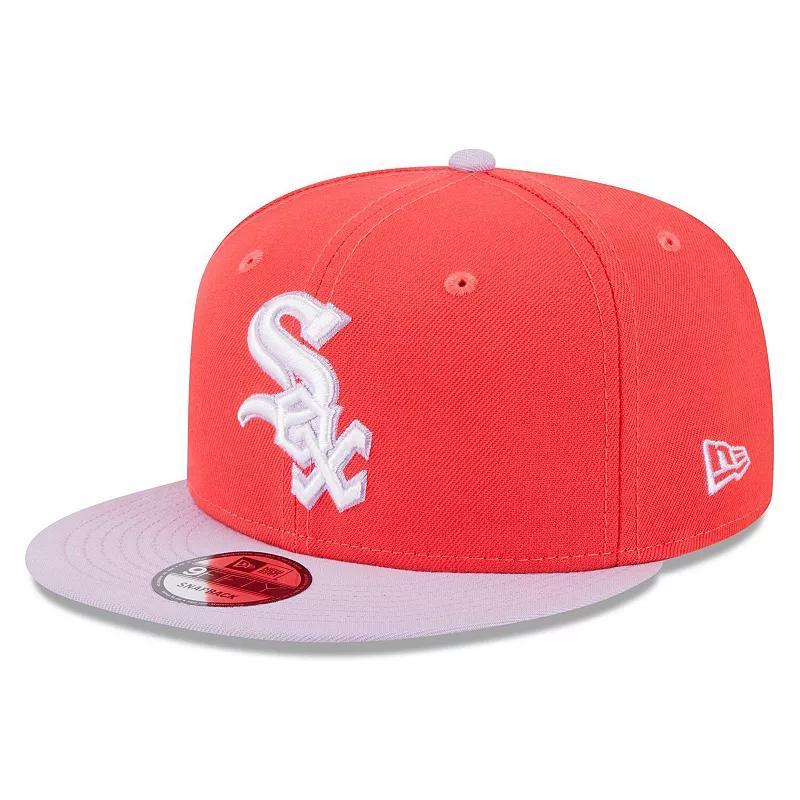 Mens New Era Red Chicago White Sox Spring Basic Two-Tone 9FIFTY Snapback Hat - Red Product Image