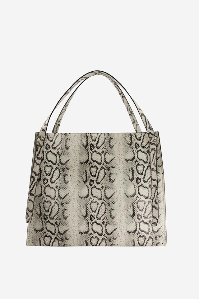 Snake Print Belt Tote Bag Product Image