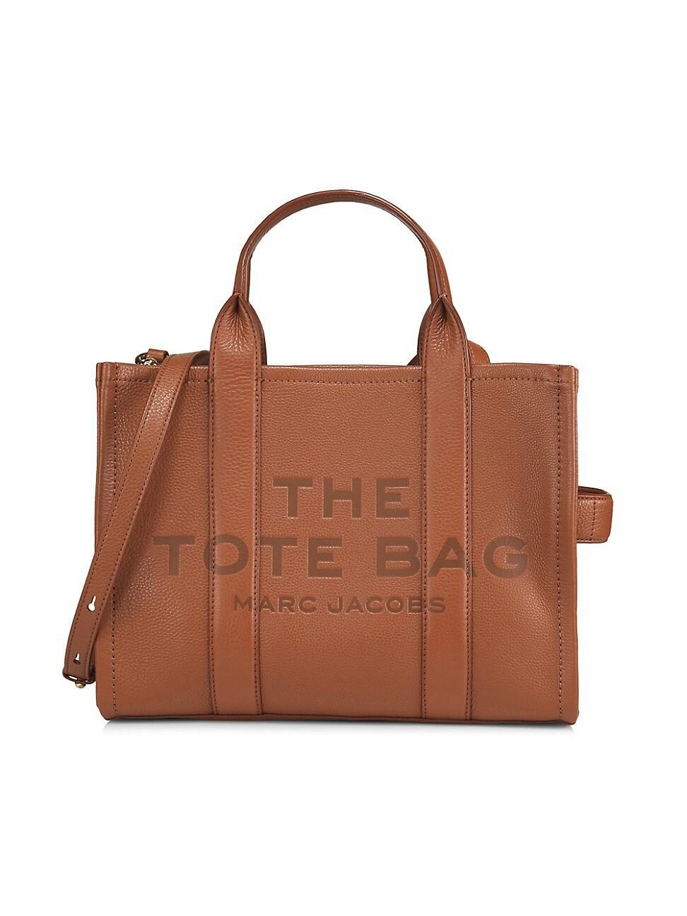 Womens Small Leather Traveler Tote Bag Product Image