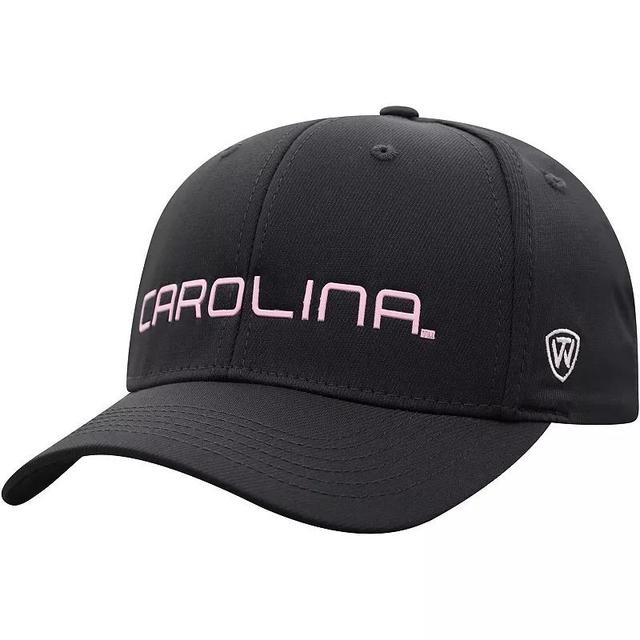 Womens Top of the World Black North Carolina Tar Heels Secret Adjustable Hat Product Image