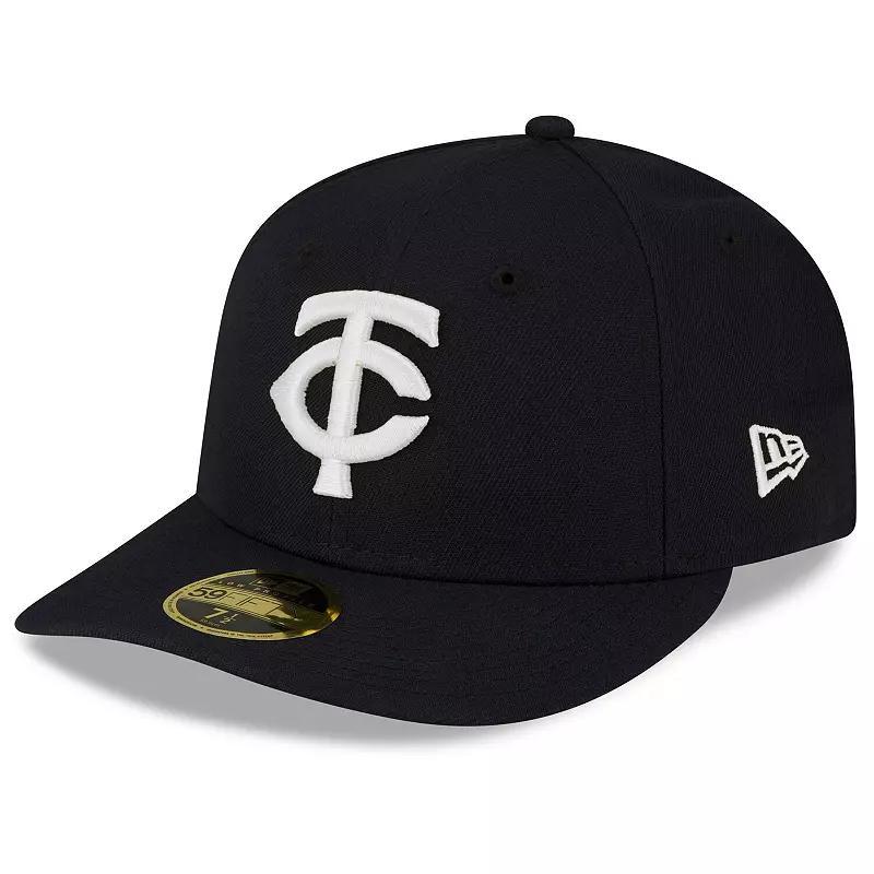 Mens New Era Navy Minnesota Twins 2023 Authentic Collection Low Profile Alternate 59FIFTY Fitted Hat Product Image