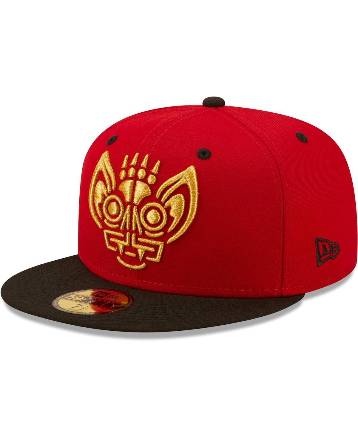 Mens New Era Red Murcielagos de Louisville Copa De La Diversion 59FIFTY Fitted Hat - Red Product Image