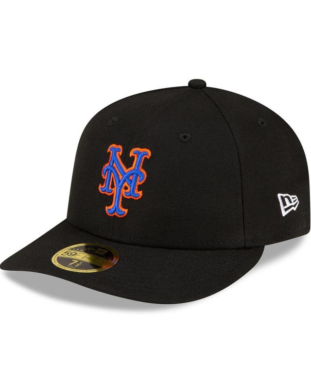 Mens New Era Black New York Mets Authentic Collection Alternate On-Field Low Profile 59FIFTY Fitted Hat Product Image