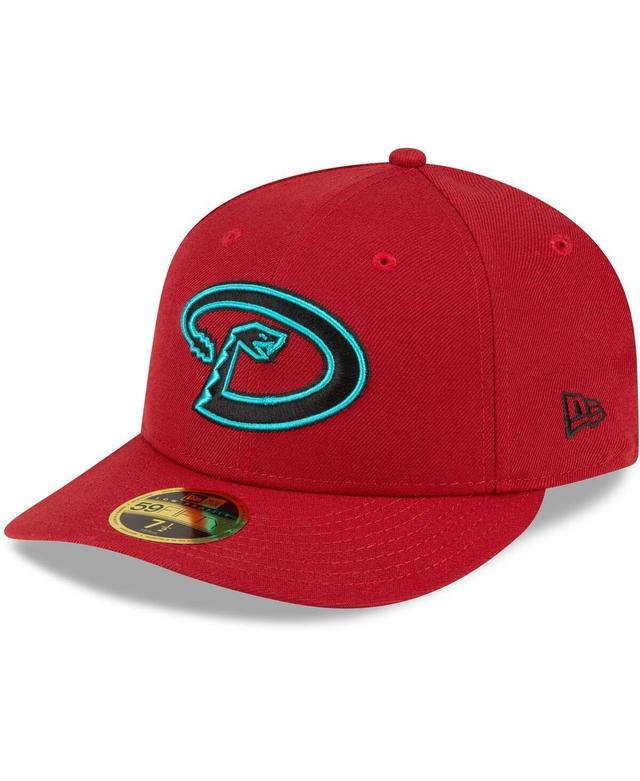 Mens New Era Red Arizona Diamondbacks Alternate Authentic Collection On-Field Low Profile 59FIFTY Fitted Hat Product Image