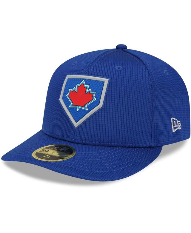 Mens New Era Royal Toronto Blue Jays 2022 Clubhouse Alternate Logo Low Profile 59FIFTY Fitted Hat Product Image