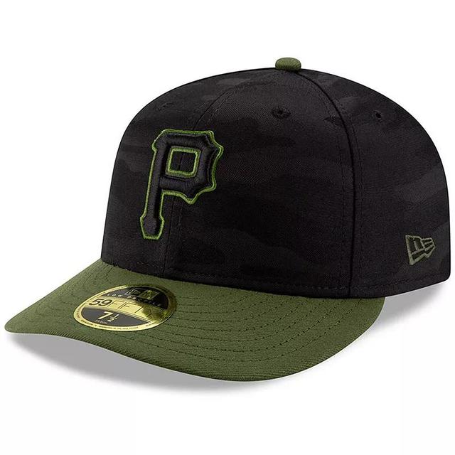 Mens New Era Black Pittsburgh Pirates Authentic Collection Alternate 3 On-Field 59FIFTY Fitted Hat Product Image