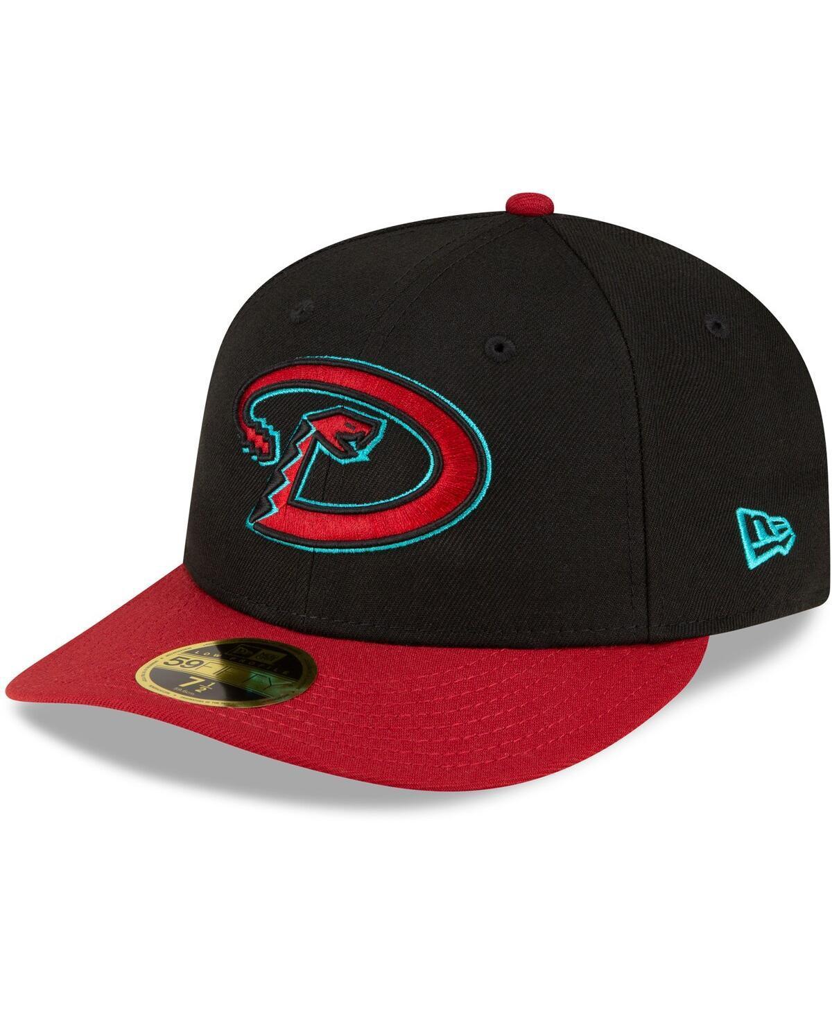 Mens New Era Black Arizona Diamondbacks Road Authentic Collection On-Field Low Profile 59FIFTY Fitted Hat - Black Product Image