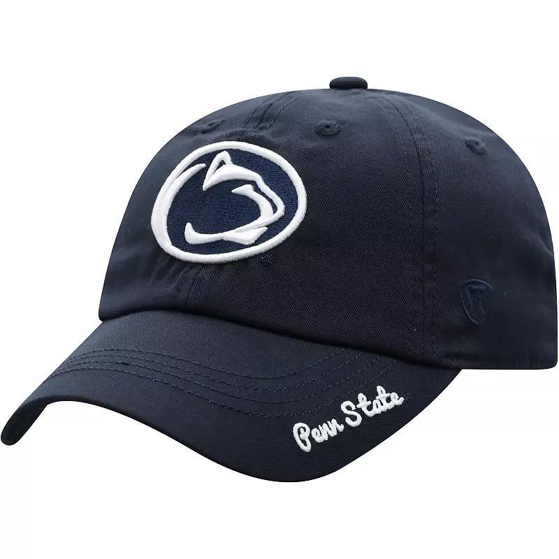 Womens Top of the World Penn State Nittany Lions Staple Adjustable Hat, Blue Product Image