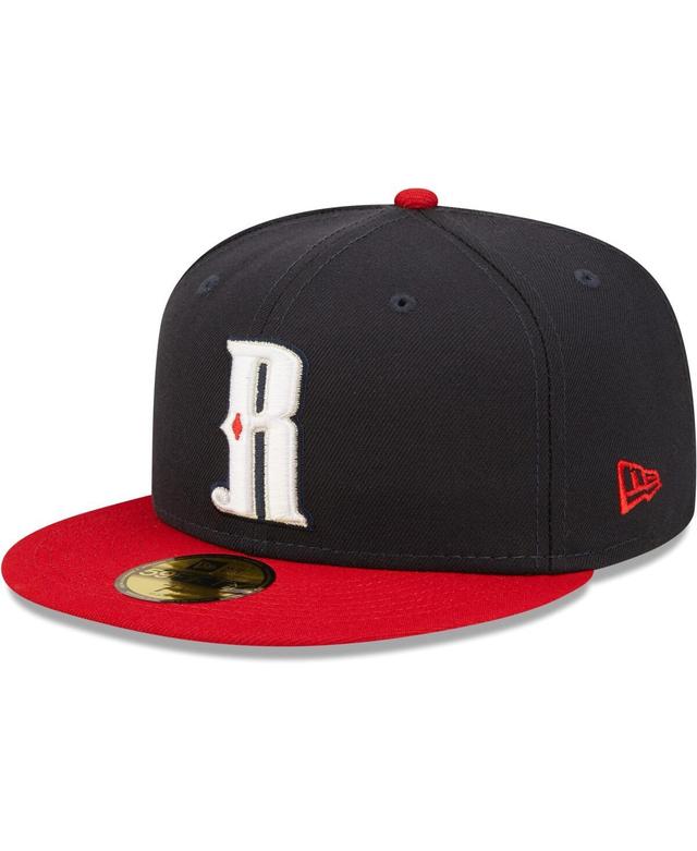 Mens New Era Navy Reno Aces Authentic Collection Team 59FIFTY Fitted Hat Product Image