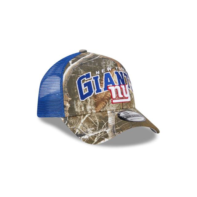 New York Giants Active 9FORTY A-Frame Trucker Hat Male Product Image