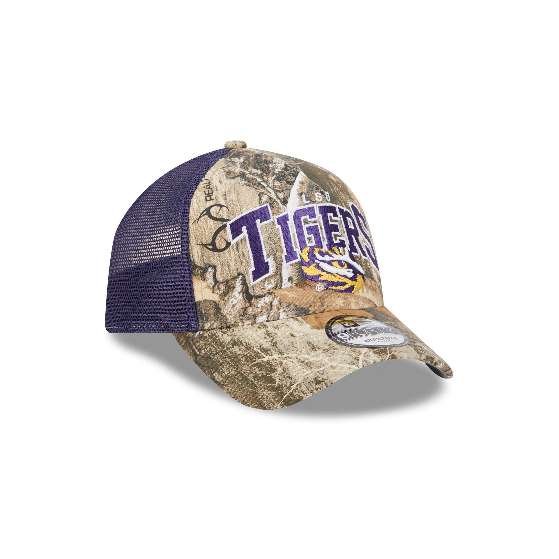 LSU Tigers Active 9FORTY A-Frame Trucker Hat Male Product Image