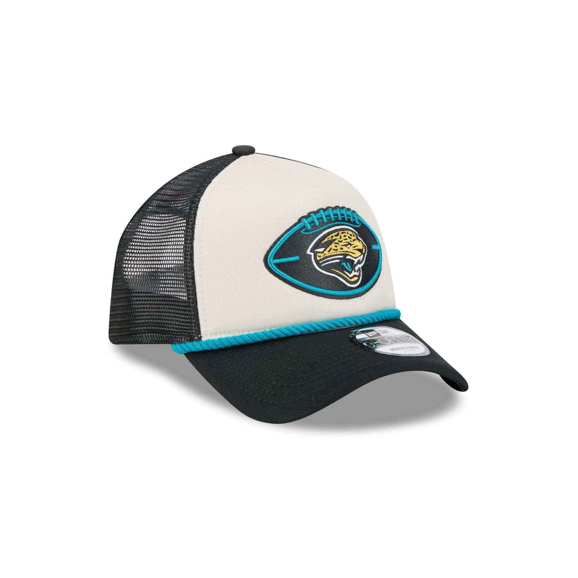 Jacksonville Jaguars 2024 Historic Sideline 9FORTY A-Frame Snapback Hat Male Product Image