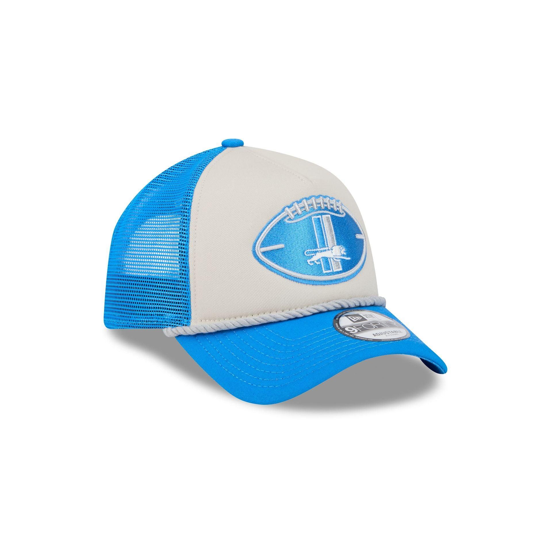 Detroit Lions 2024 Historic Sideline 9FORTY A-Frame Snapback Hat Male Product Image