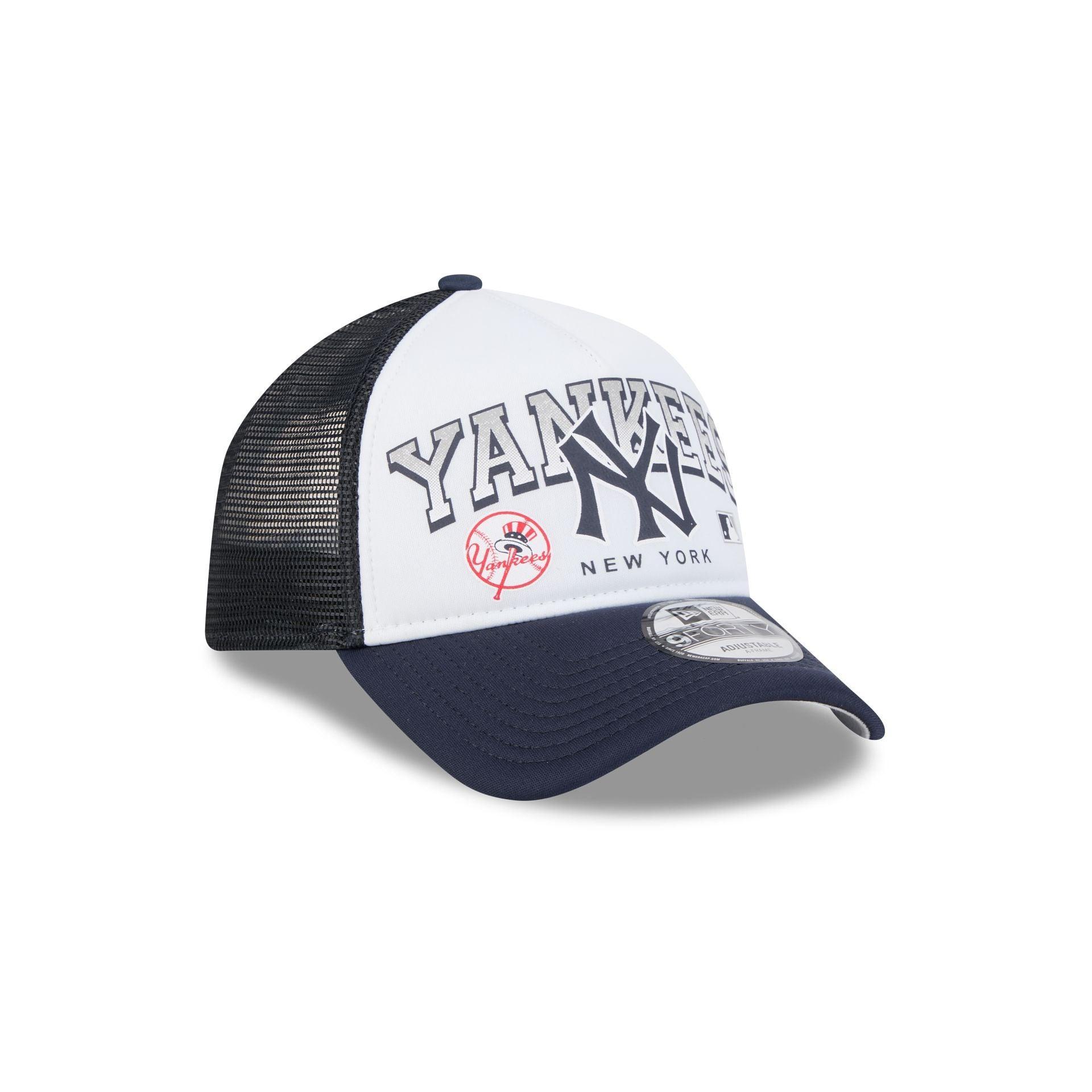 New York Yankees Sport Classics 9FORTY A-Frame Trucker Hat Male Product Image