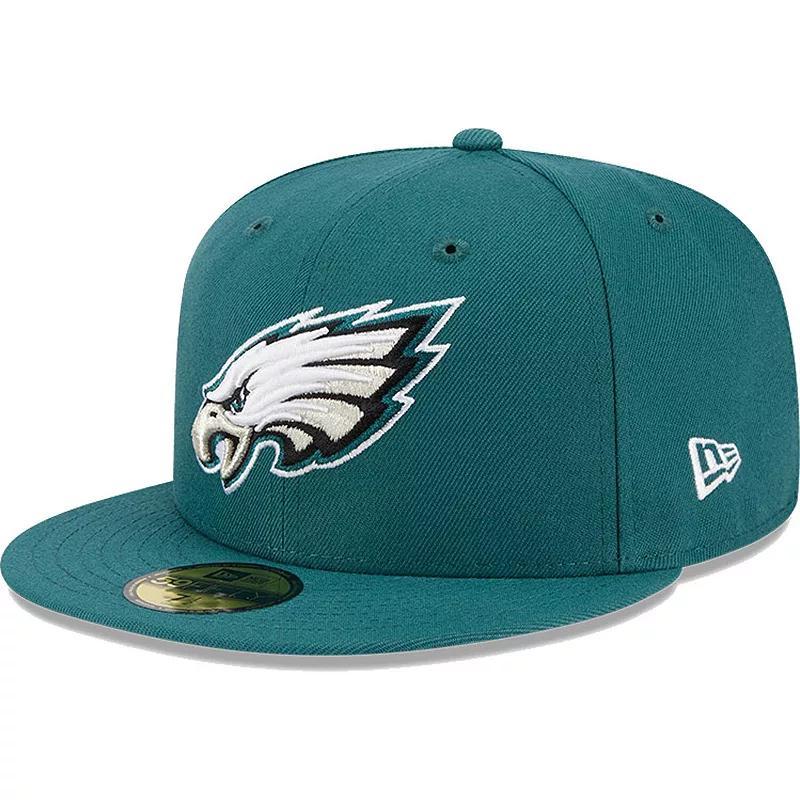 Mens New Era Midnight Philadelphia Eagles Omaha 59FIFTY Fitted Hat Product Image