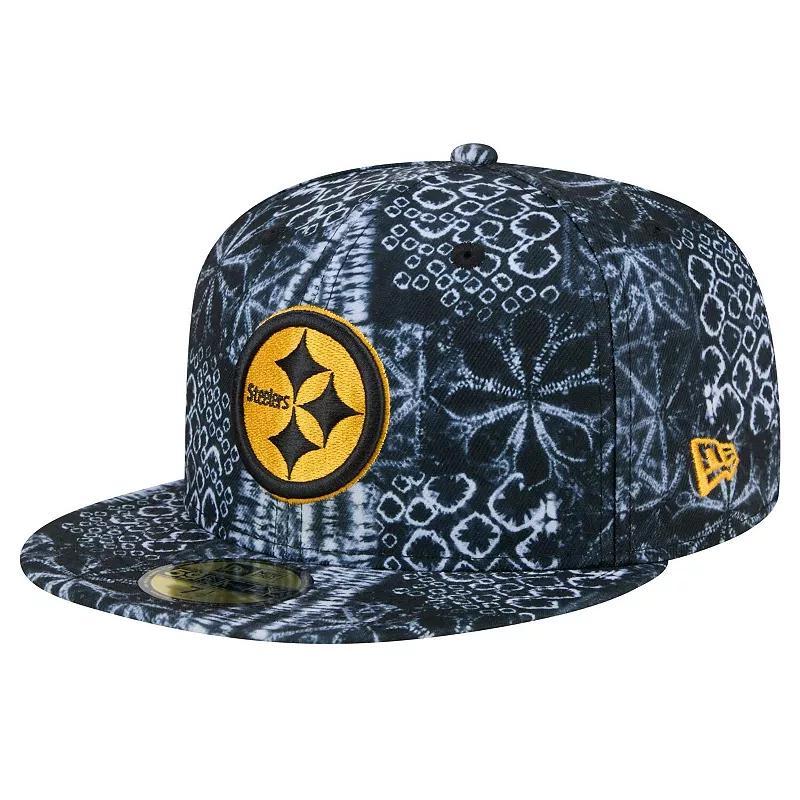 Mens New Era Pittsburgh Steelers Shibori 59FIFTY Fitted Hat Product Image