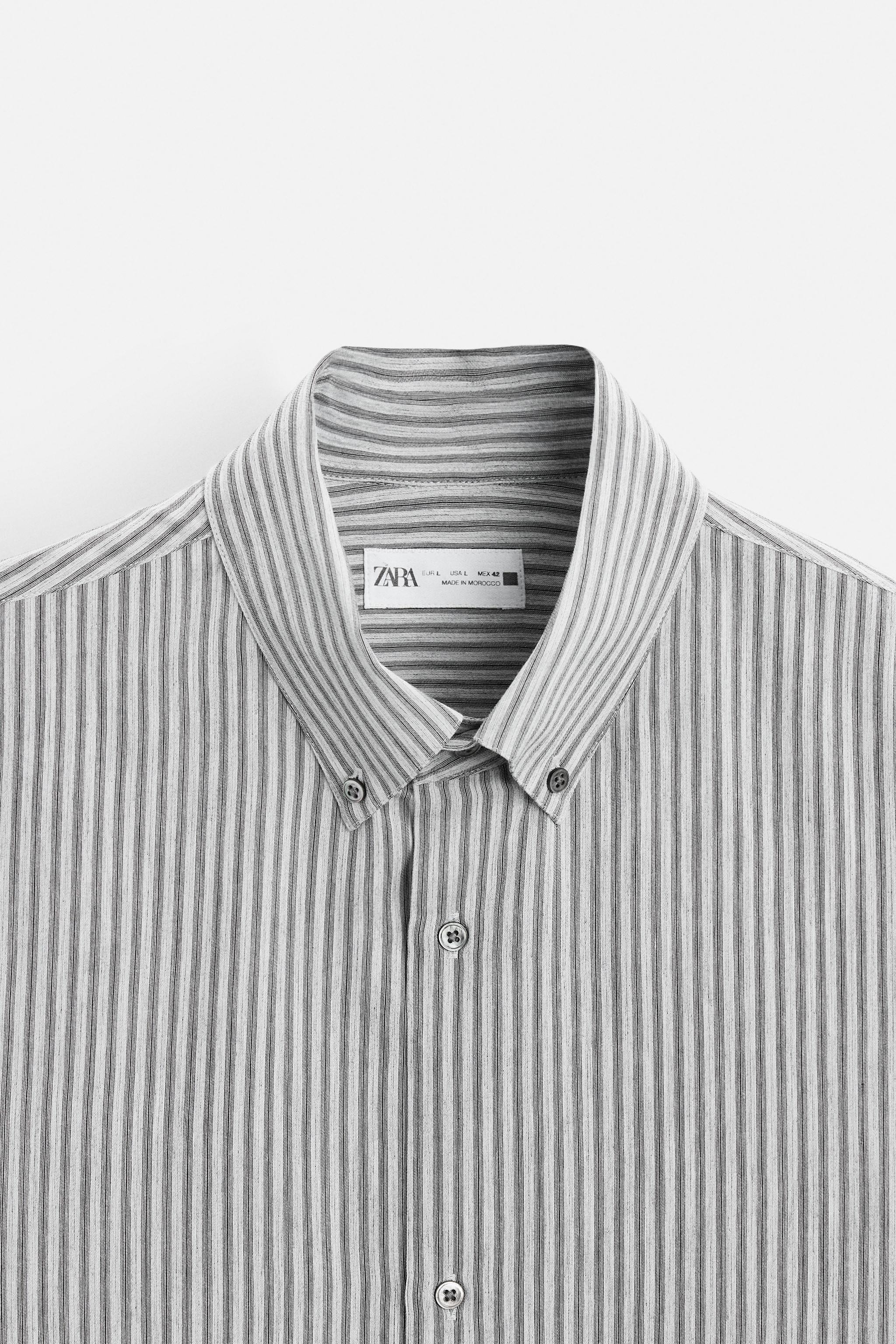 FLOWY STRIPED SHIRT Product Image