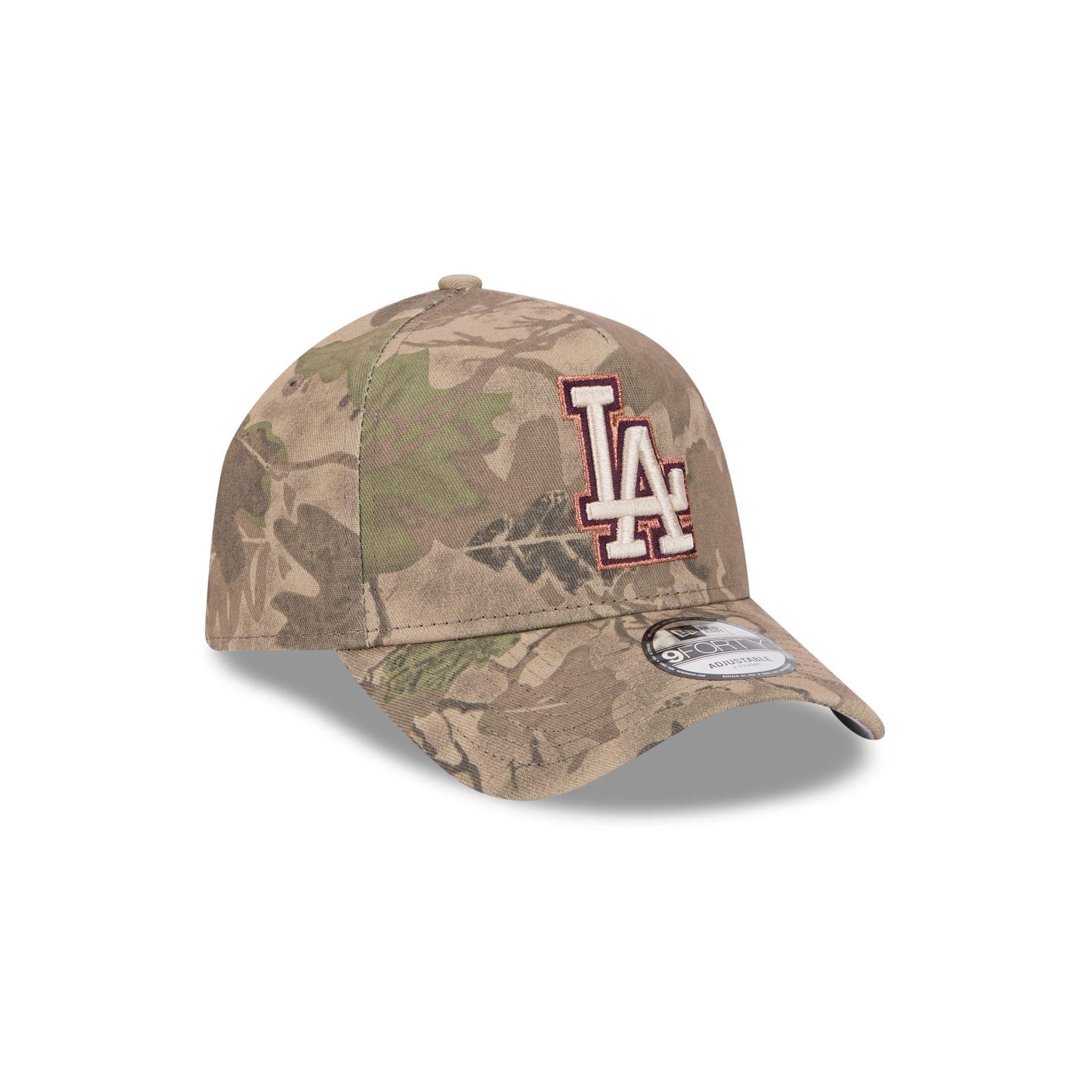 Los Angeles Dodgers Leaf Camo 9FORTY A-Frame Snapback Hat Male Product Image