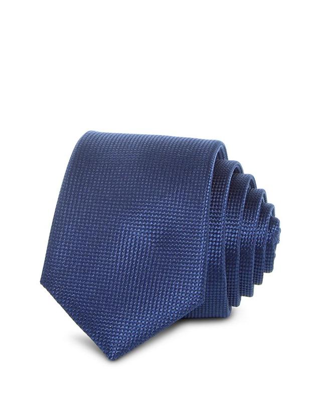 The Mens Store at Bloomingdales Silk Skinny Textured Tie - 100% Exclusive Product Image