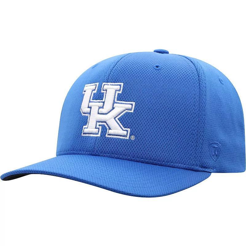 Mens Top of the World Royal Kentucky Wildcats Reflex Logo Flex Hat Product Image