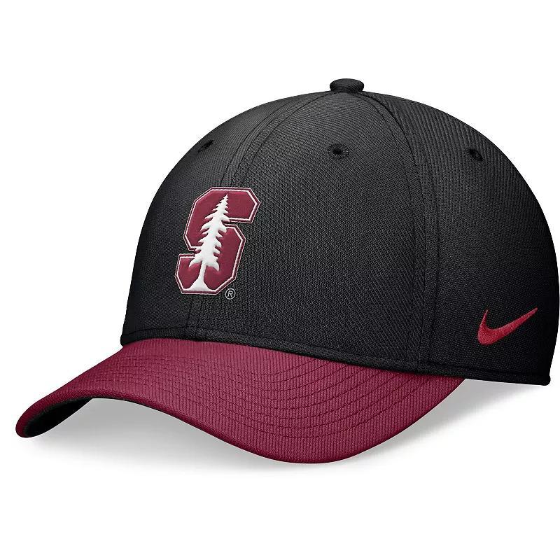 Mens Nike /Cardinal Stanford Cardinal Rise Swoosh Flex Hat Product Image